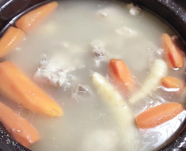 竹薯清热解毒汤的做法