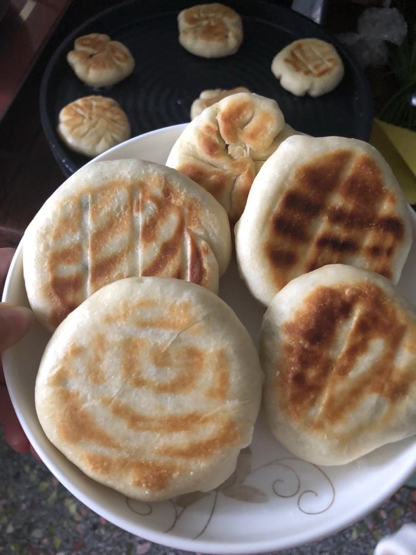 发面韭菜饼