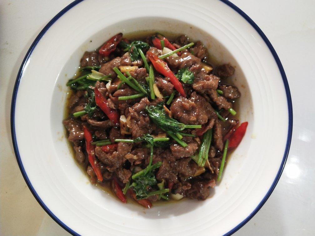 香菜牛肉
