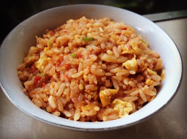 番茄鸡蛋炒饭