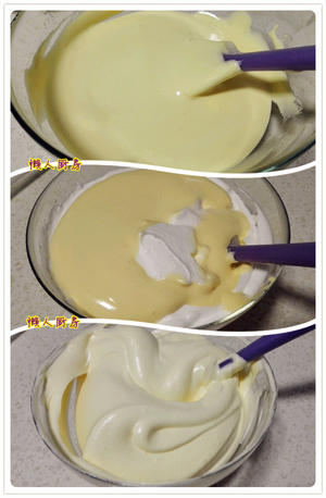 《懒人厨房》分蛋海绵蛋糕卷的做法 步骤3