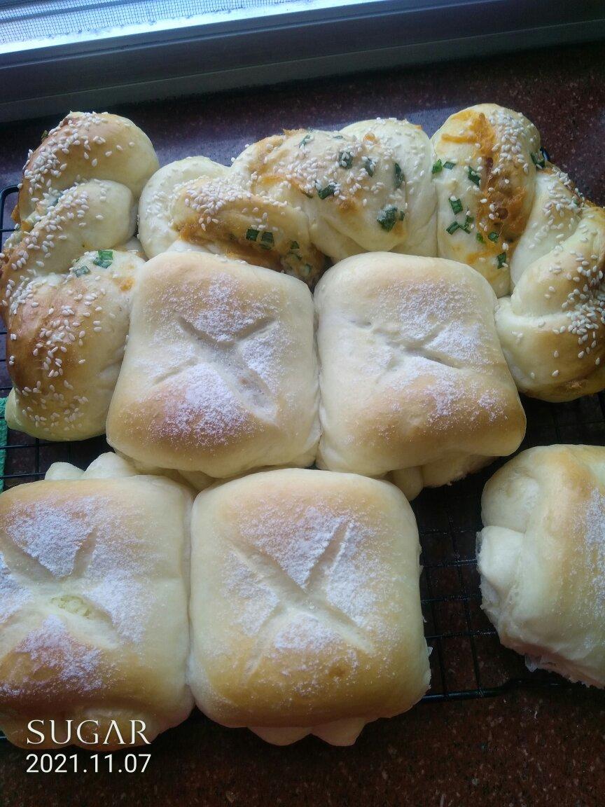 日式牛奶面包卷，松软到不行的一款