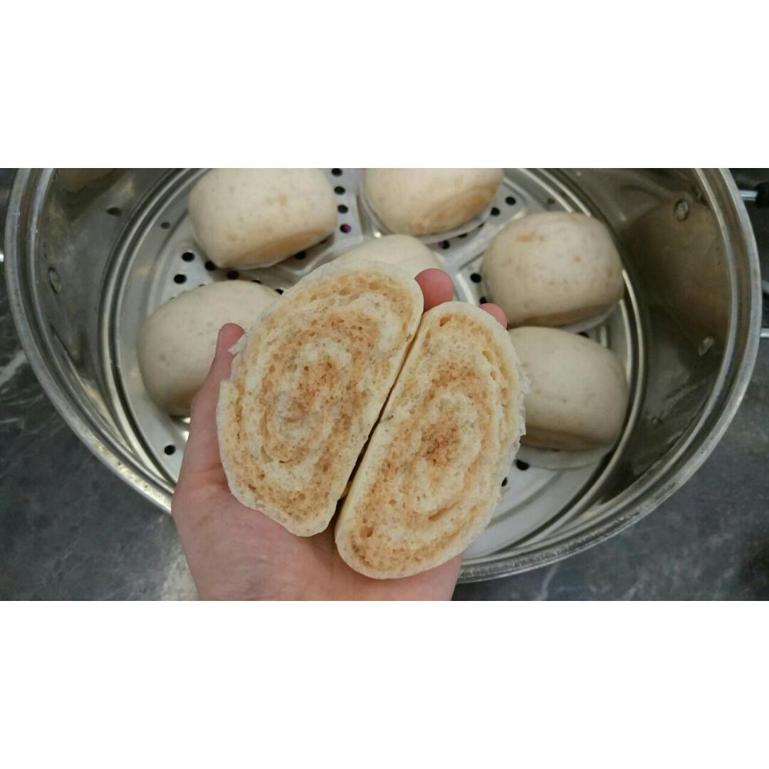 双色馒头（花朵馒头）