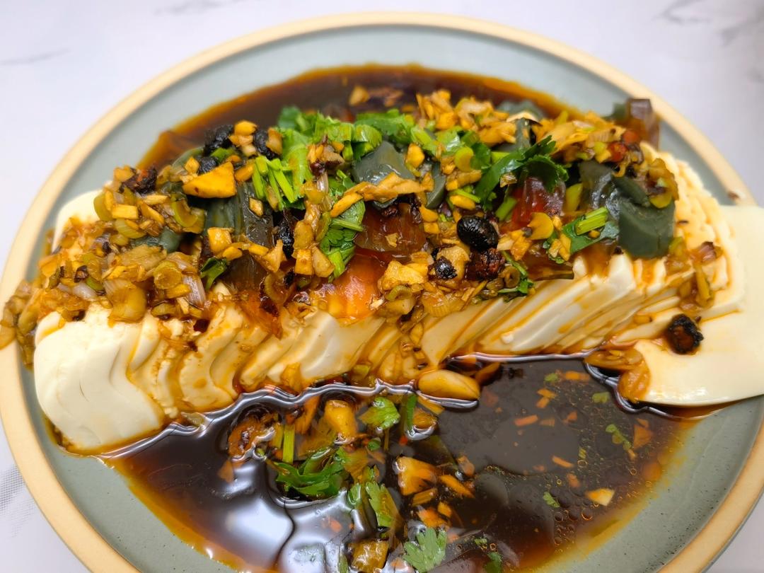 【最佳CP～】凉拌皮蛋豆腐✨
