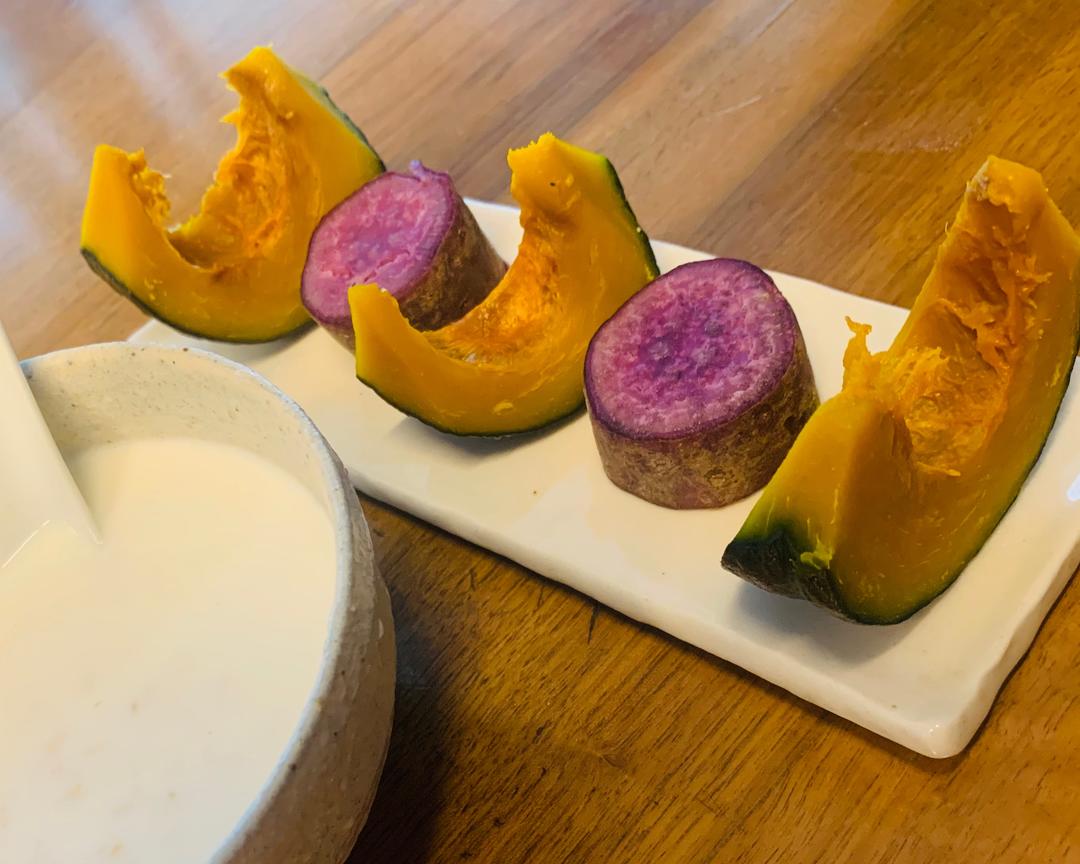 懒人 简单 10分钟 营养健康早餐 贝贝南瓜 紫薯