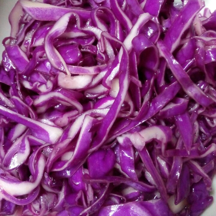 灰yl做的凉拌紫甘蓝