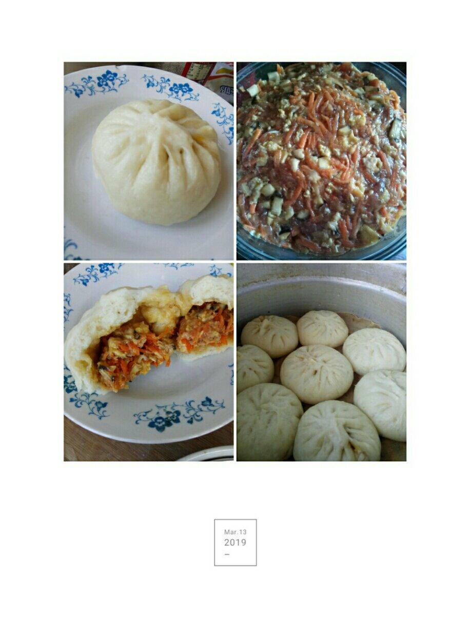 胡萝卜香菇猪肉包儿