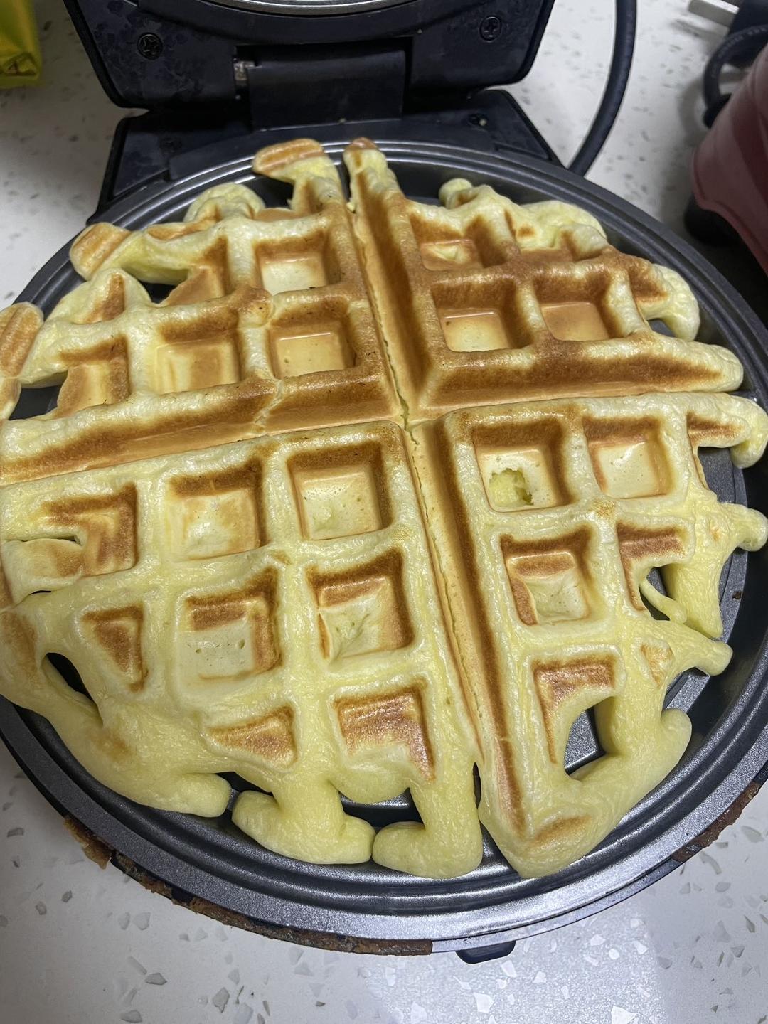 无泡打粉华夫饼(早餐机版)