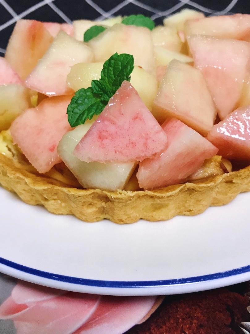 蜜桃奶酪挞