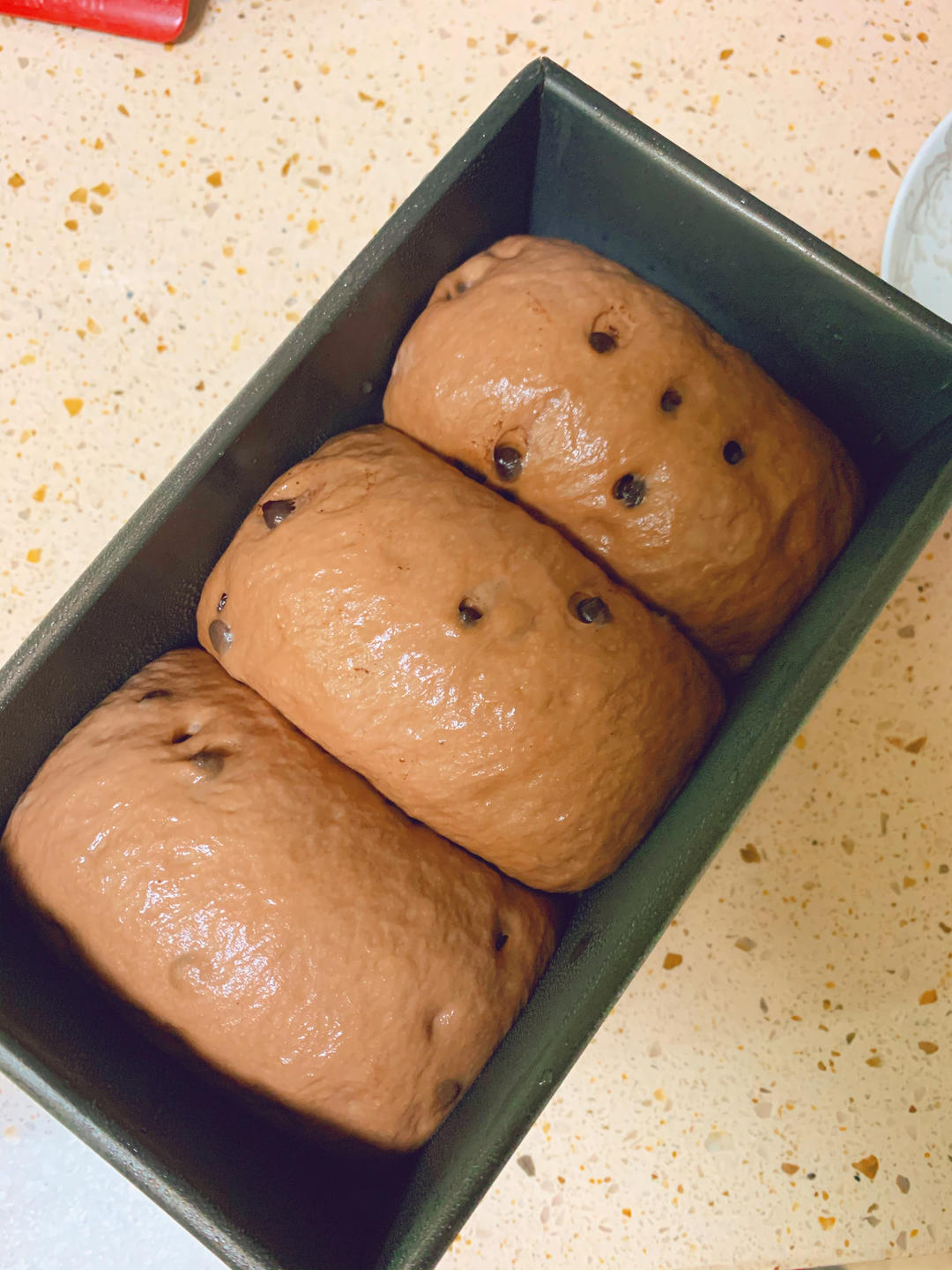 巨~巨好吃的巧克力奶油吐司