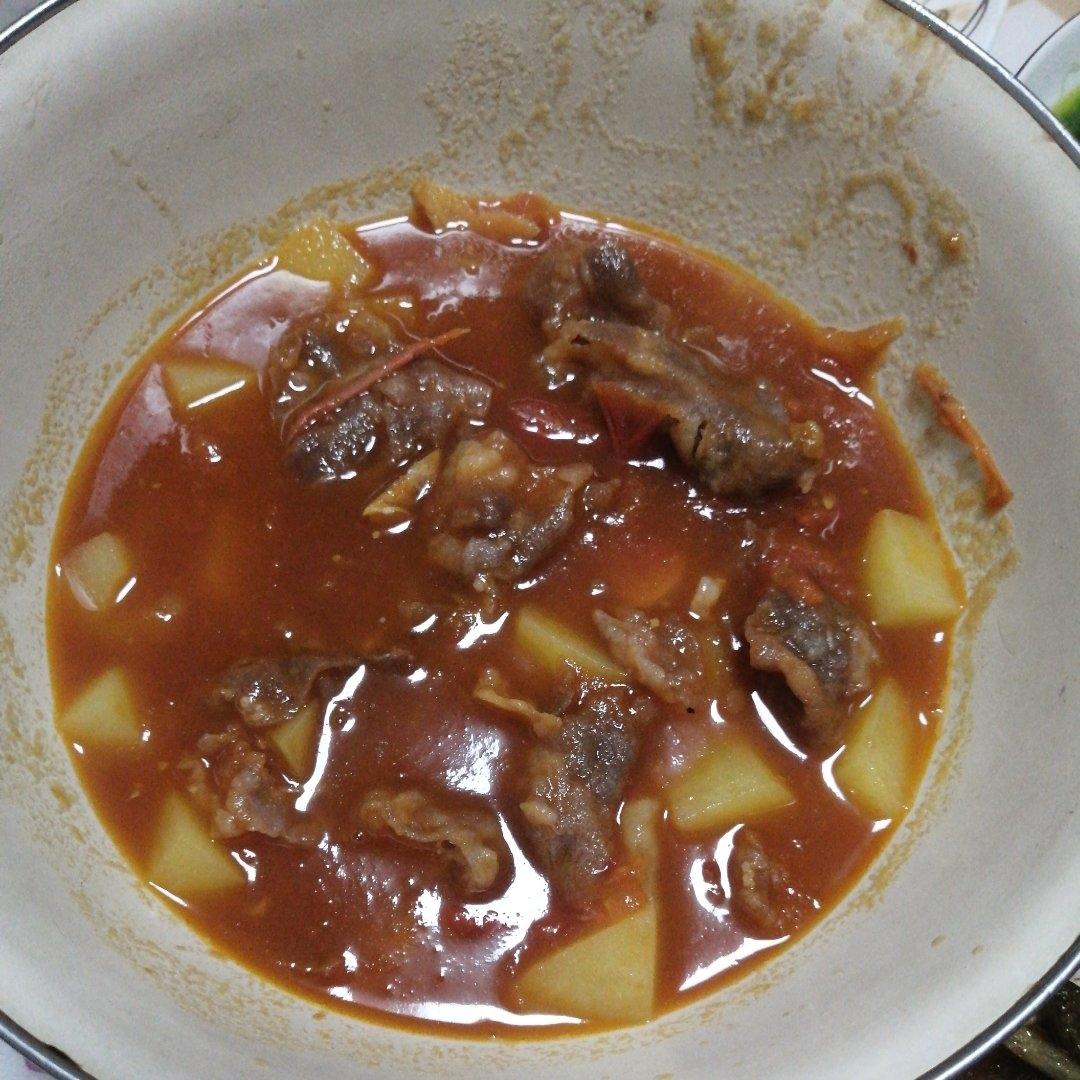 好喝开胃❗️连汤汁都不剩的番茄土豆肥牛汤。