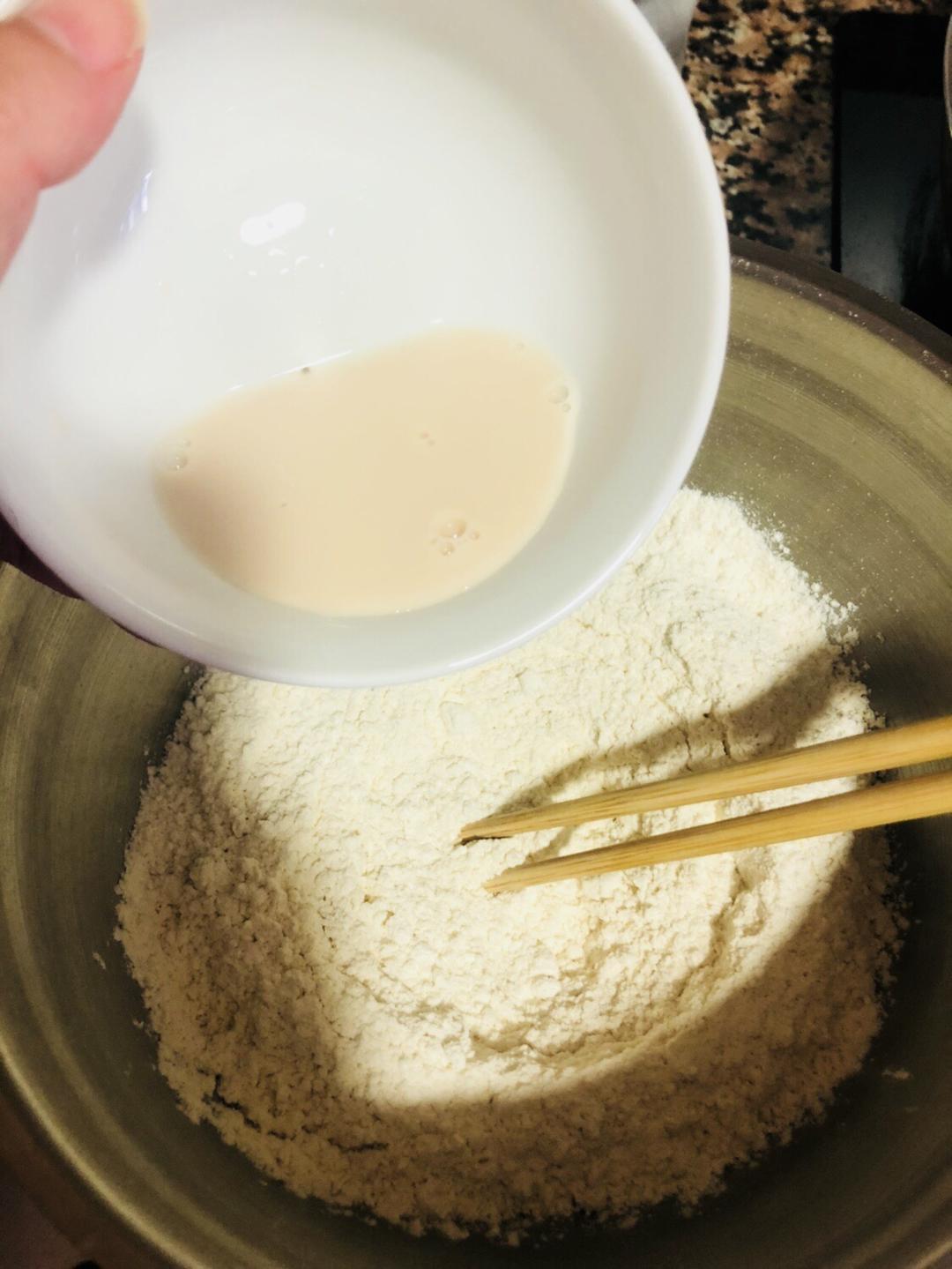 纯奶手撕吐司的做法 步骤1