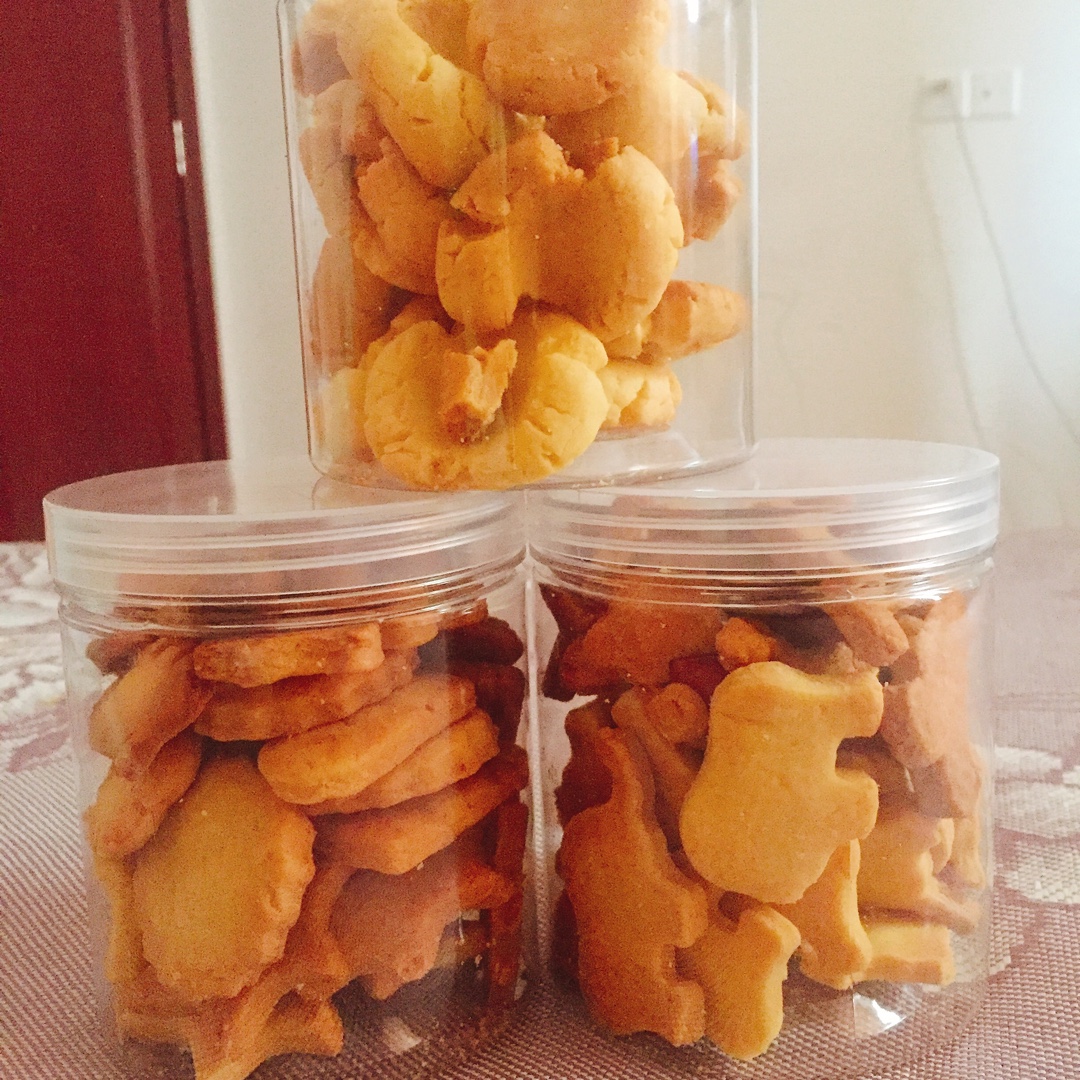 卡通黄油饼干