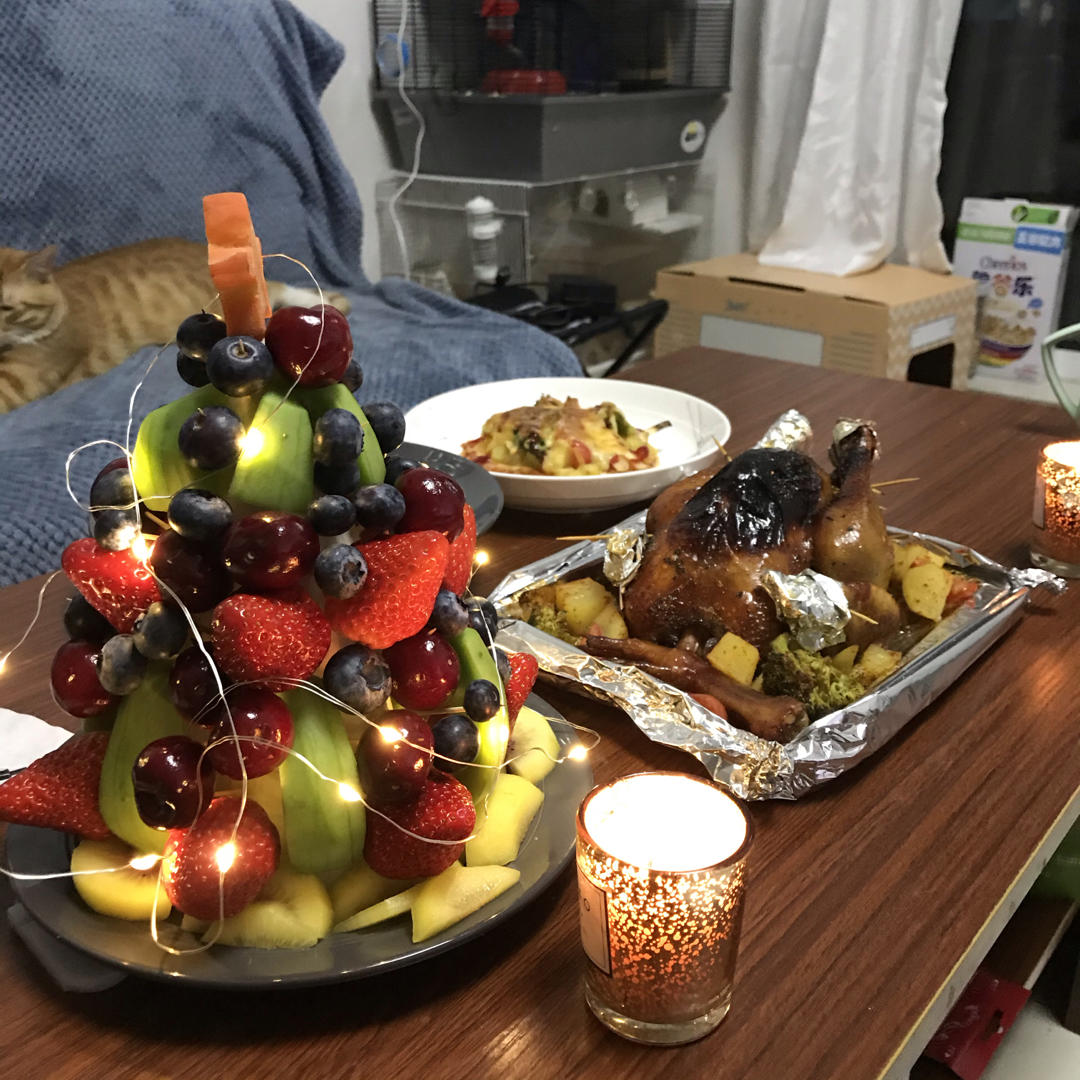 一款会爆汁的苹果蜜汁烤鸡🔥蒸烤箱版外脆里嫩❗