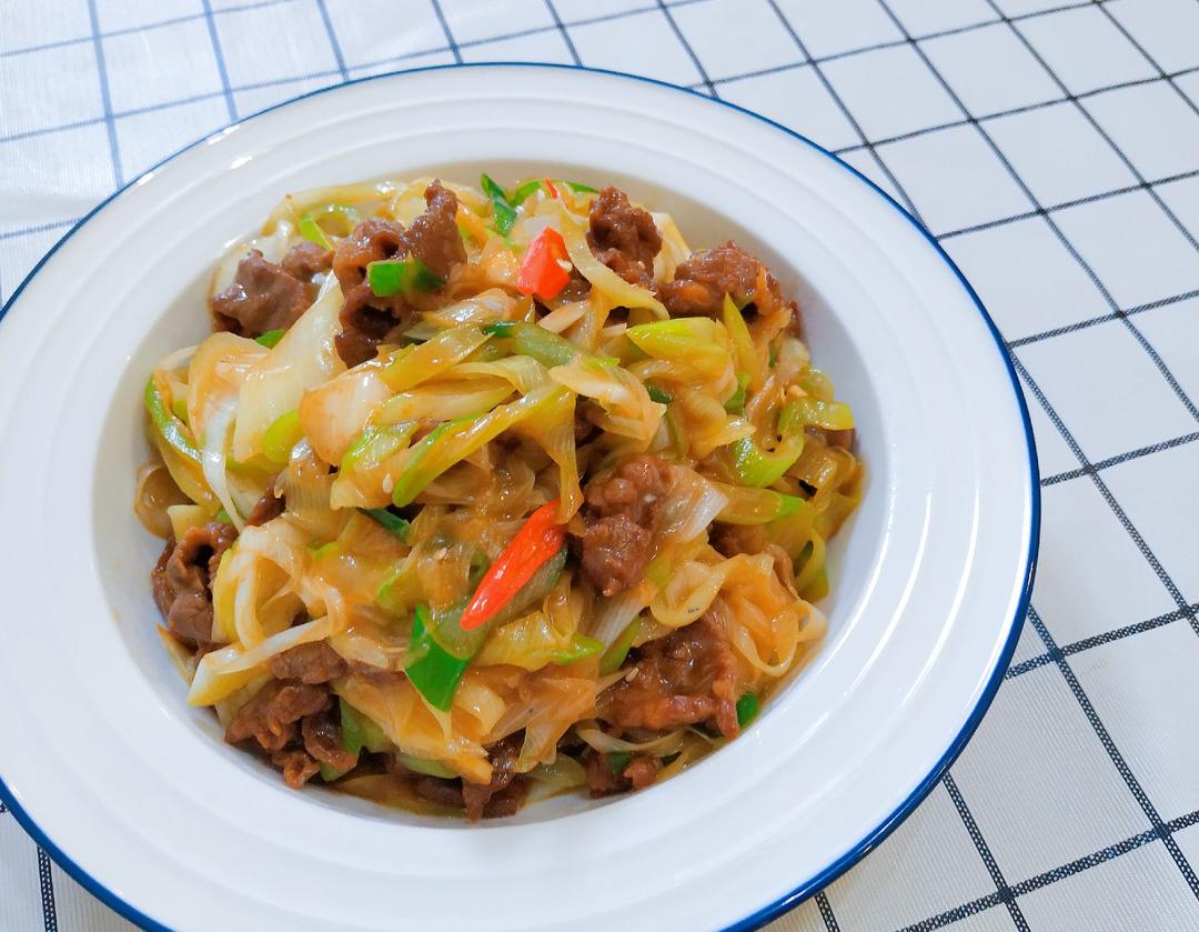 葱烧牛肉