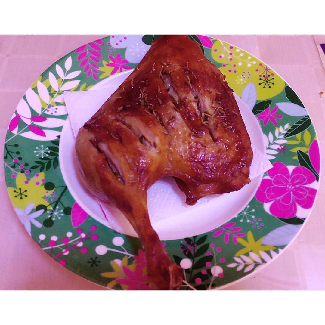 香烤鸭腿