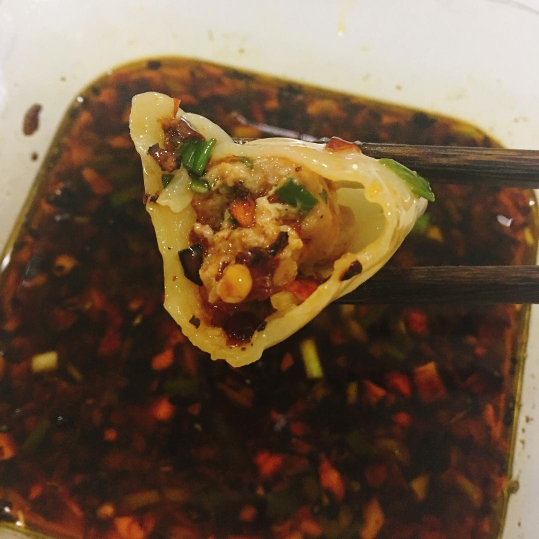 私家饺子蘸酱