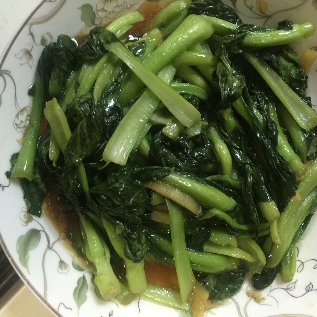 依范儿做的家常炒青菜