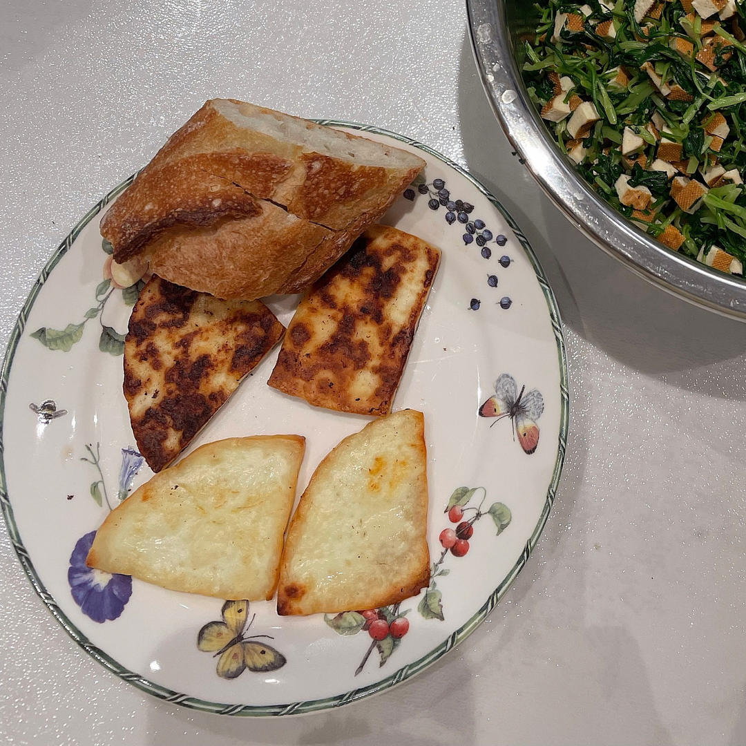 老昆明煎乳饼（干锅法）