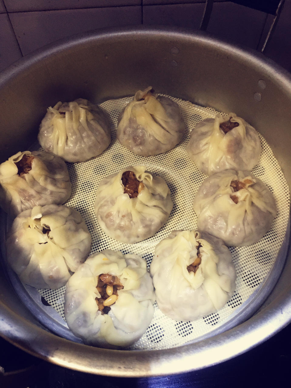 金陵风味的松子梅肉烧卖