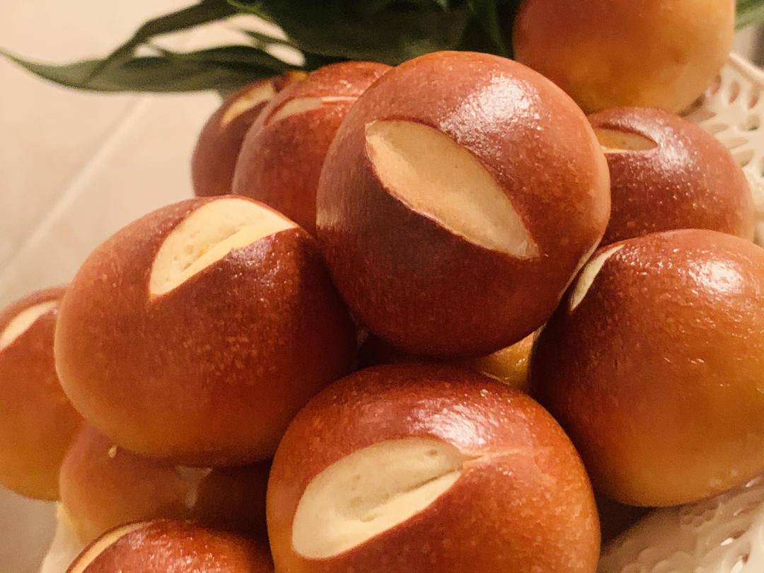 碱水小丸子（超可爱好操作的碱水面包）