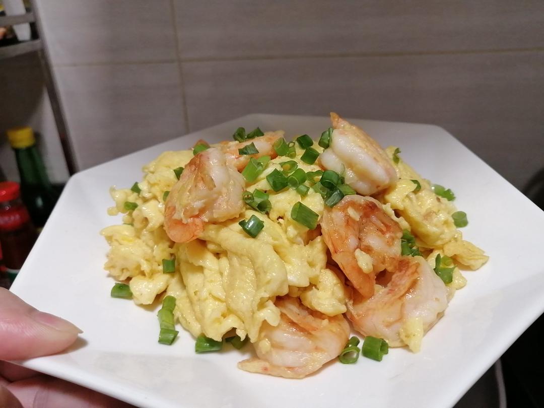 虾仁滑炒鸡蛋