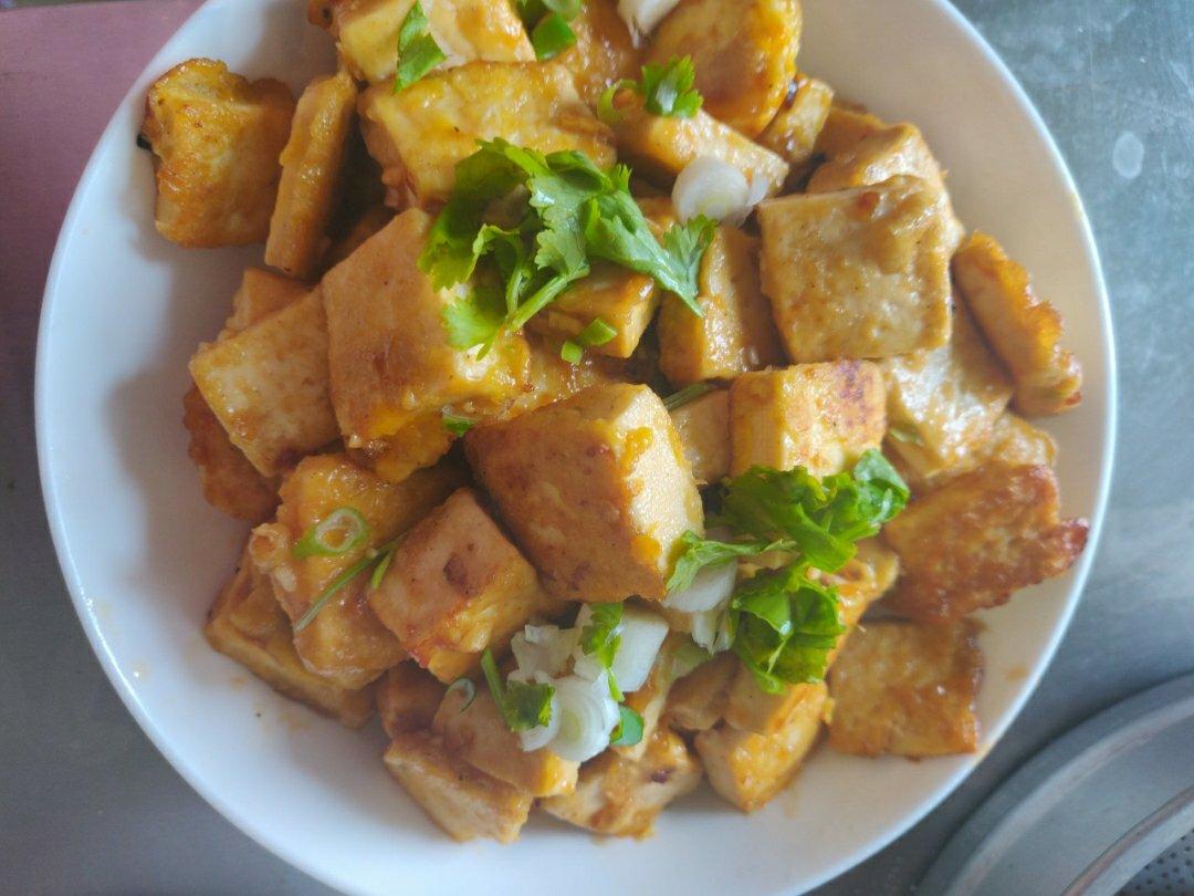 无敌好吃的香煎豆腐