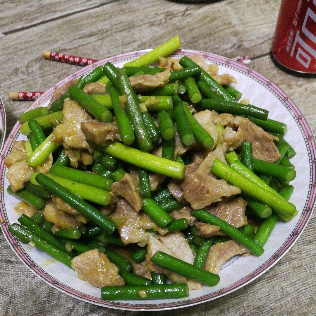 蒜薹炒肉