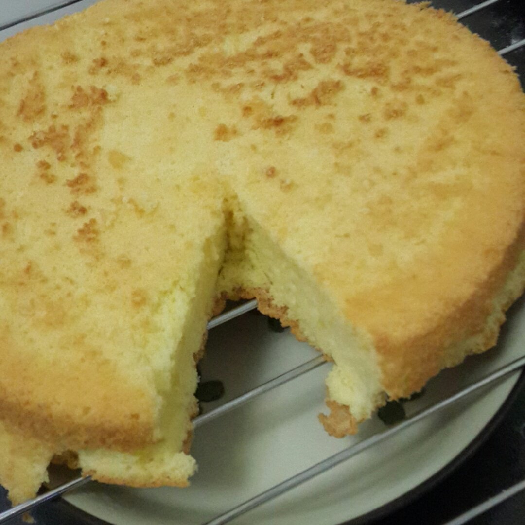 8寸戚风蛋糕（改良君之配方）#皮黑森林#