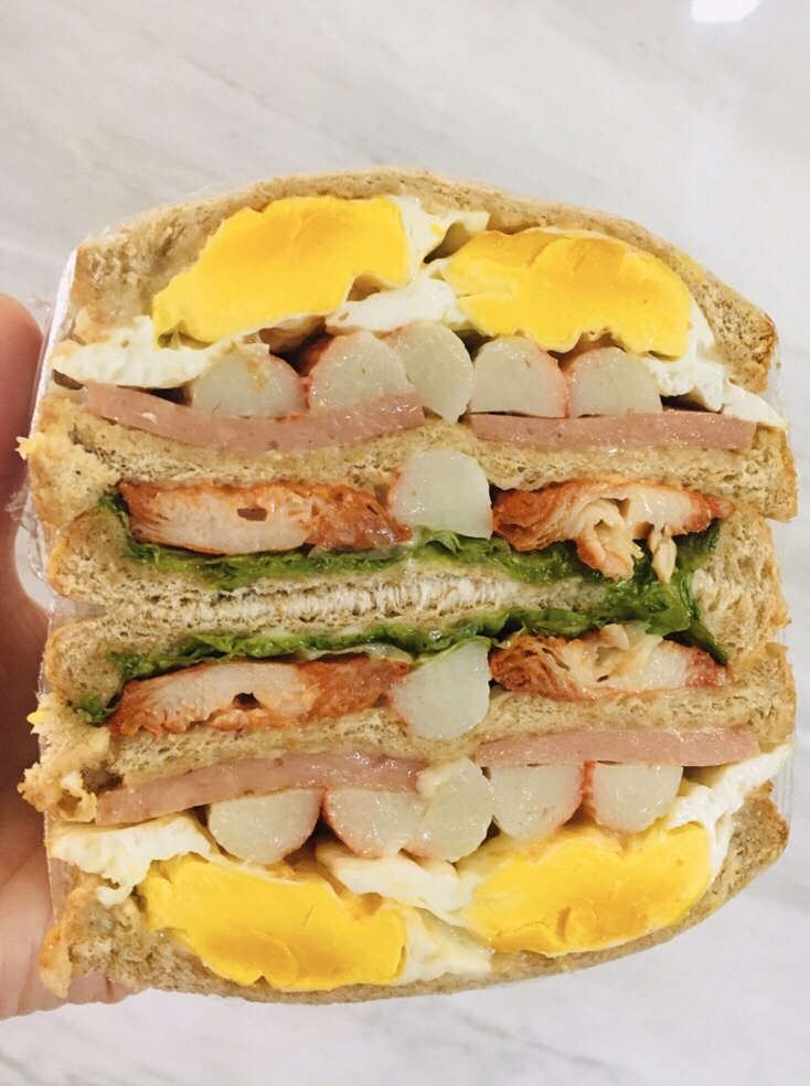 简单三明治的做法