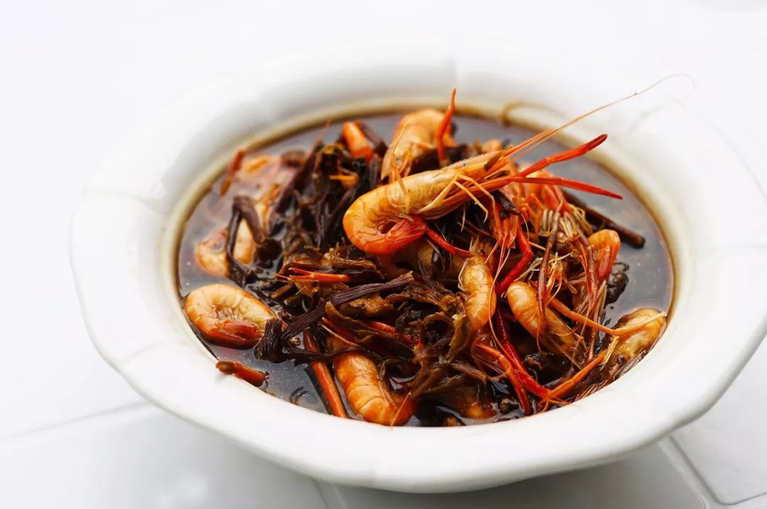 干菜河虾汤：跟大厨学菜之杭州小店王绍兴菜的做法