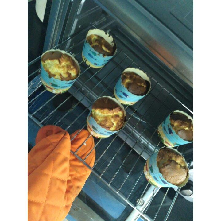 榴莲戚风杯子蛋糕