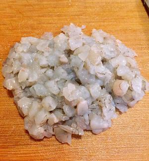 鲜虾鲅鱼馅饺子的做法 步骤2
