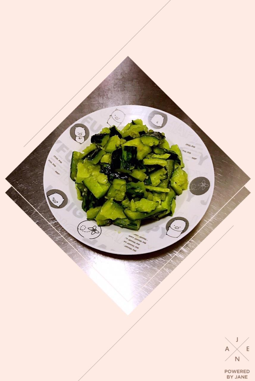国民凉菜——拍黄瓜