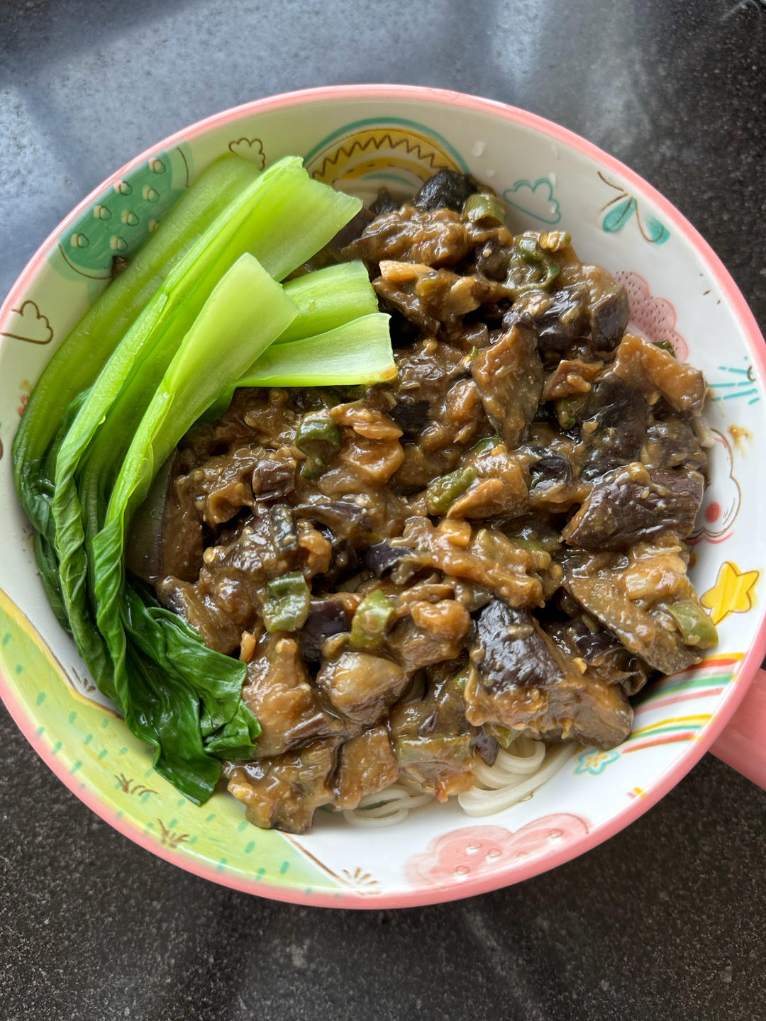 【茄子面的做法步骤图，茄子面怎么做好吃】哼唧爱美食_下厨房