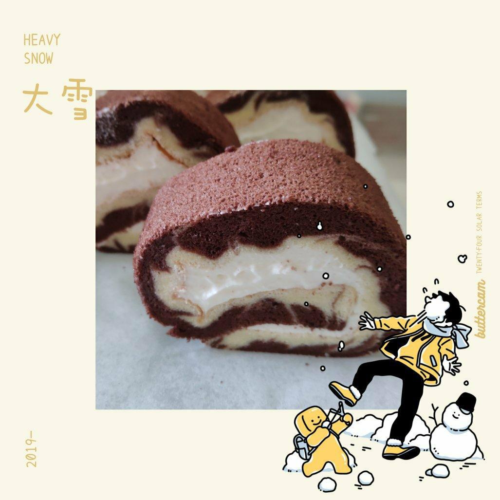 红丝绒蛋糕卷（超详细）