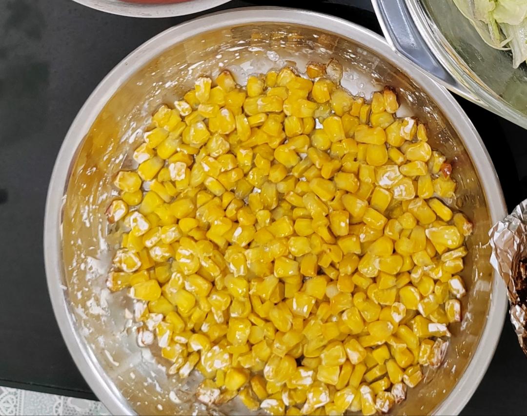烤箱奶油玉米烙