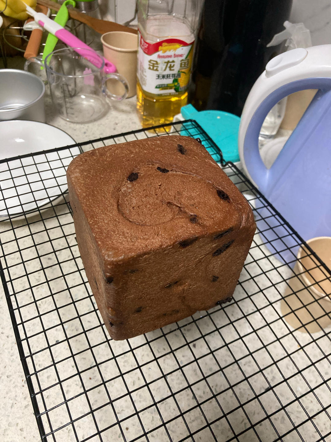 巧克力奶油吐司