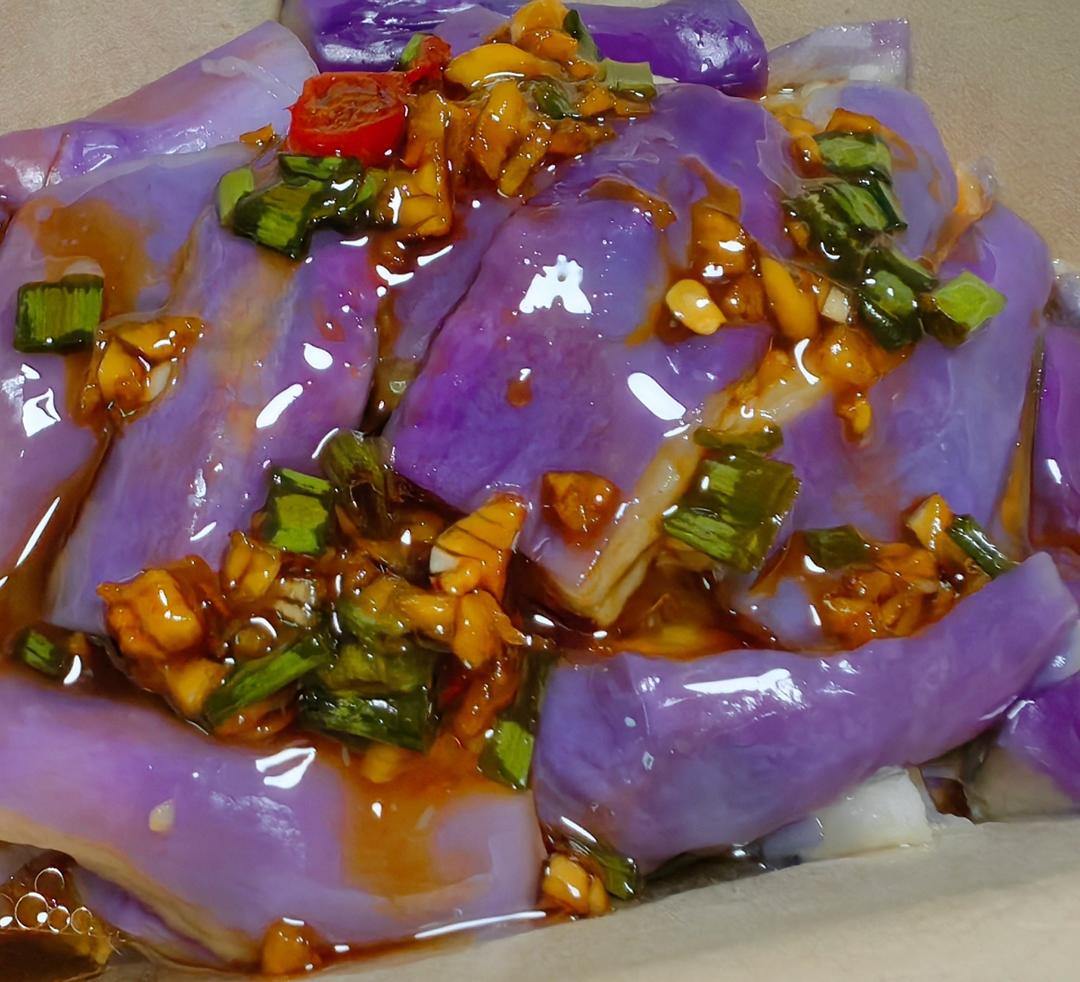 不变色手撕蒸茄子丨凉拌茄子