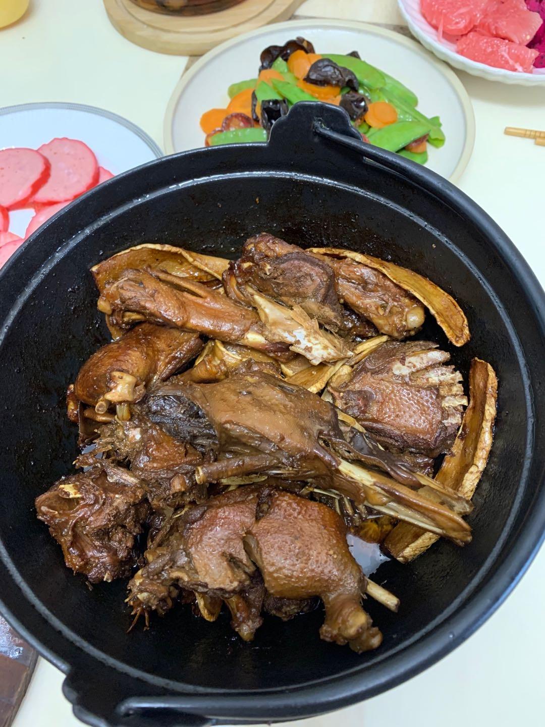 初秋暖胃姜母鸭