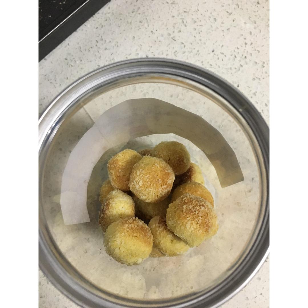 【视频】椰蓉小酥球（消耗蛋黄）童年美食