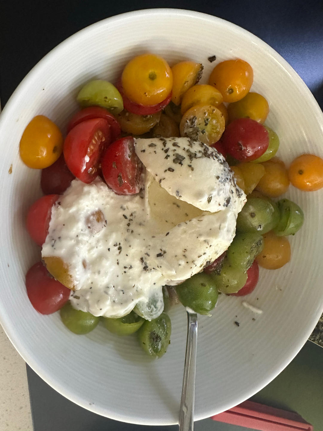 卡普里风味沙拉insalata caprese/水牛芝士沙拉（布拉塔burrata可做）