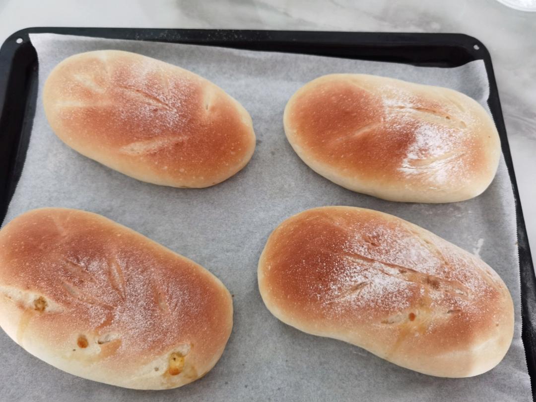 芝士新奥尔良鸡肉软欧包