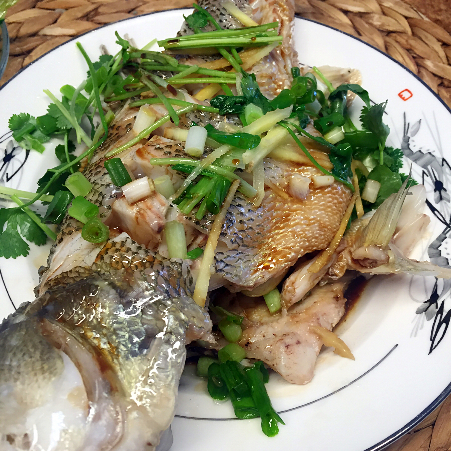 清蒸鲈鱼