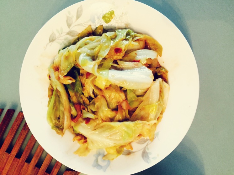 酱爆圆白菜