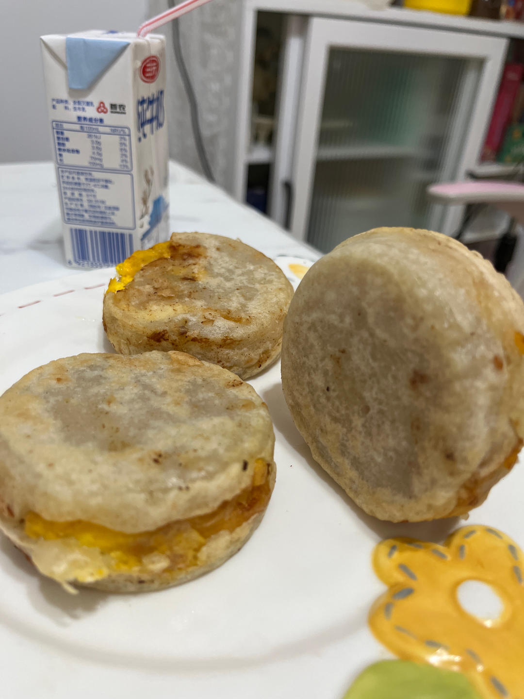 在家也能吃到鸡蛋堡