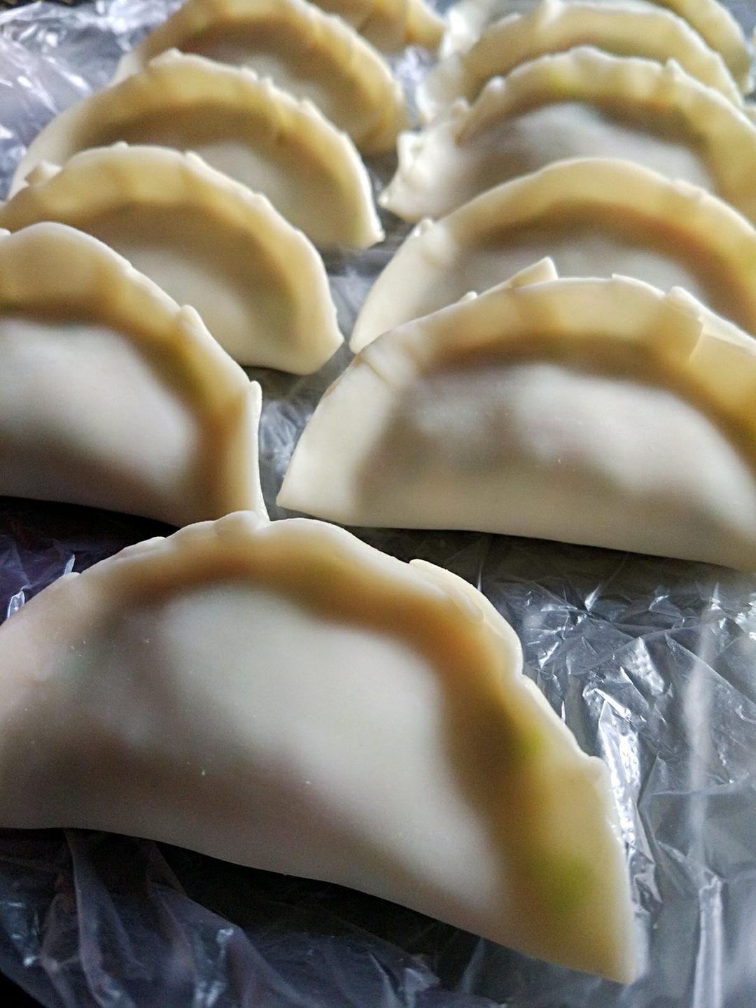 包菜猪肉水饺【附带饺子皮做法】