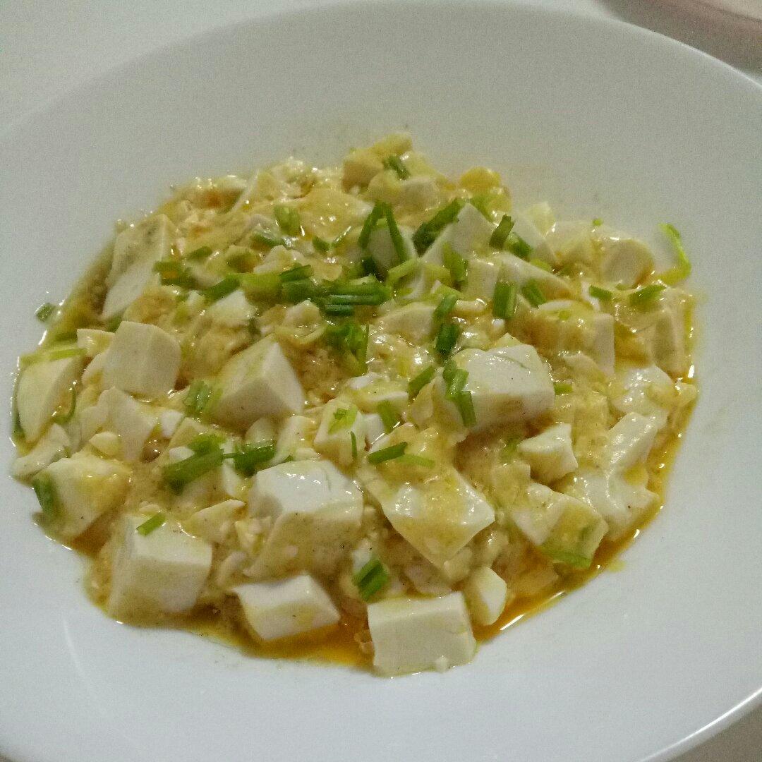 咸蛋黄豆腐