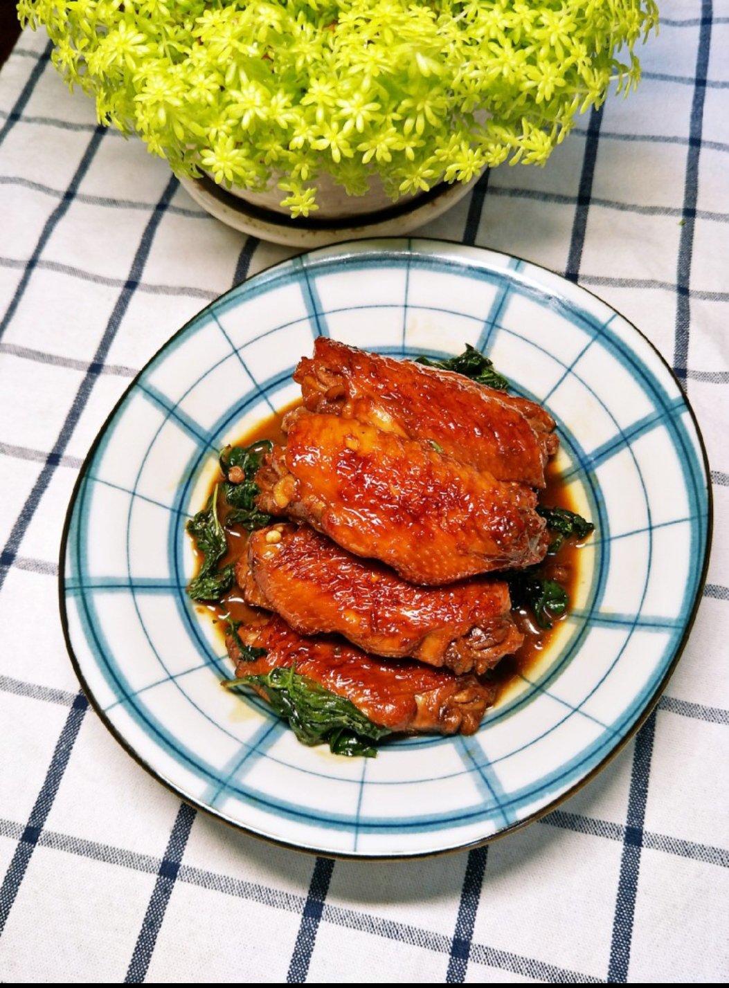 春日红椰菜鸡蛋芝士饭团+糖醋鸡翅