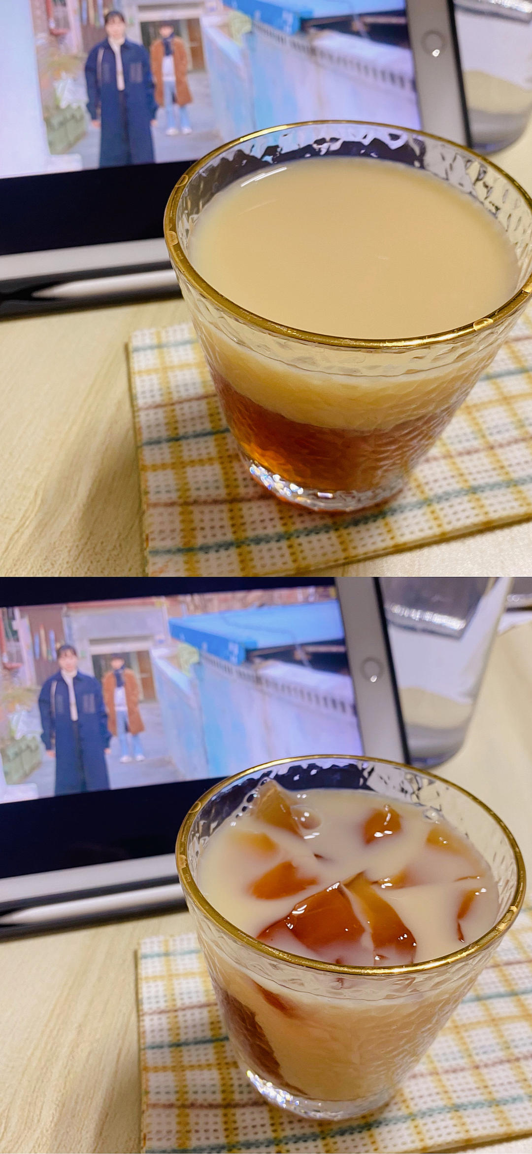 葡萄乌龙茶冻多多